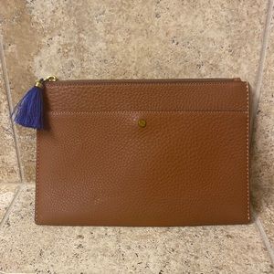 J. Crew Leather Clutch